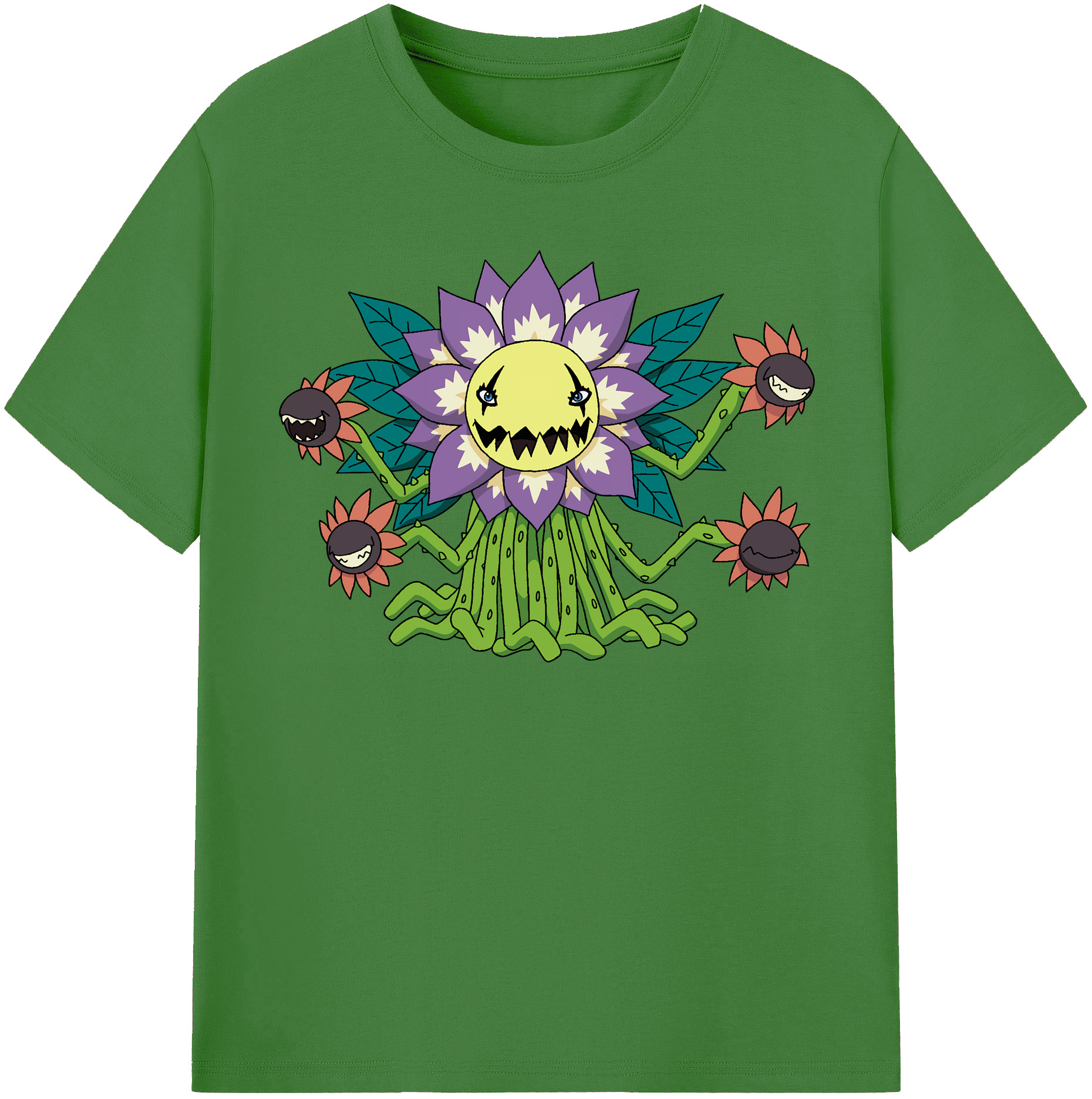 （画像用） Digimon デジタルモンスター/デジモン レディースカジュアルプリントTシャツ（綿100％）